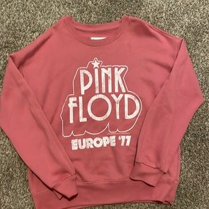 Abercrombie kids, salmon colored Pink Floyd sweatshirt. Size 11/12